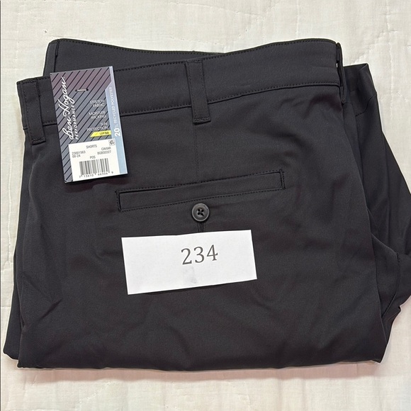 NWT Ben Hogan Performance 9" Golf Shorts Black Stretch Active Flex UPF 50 W-40 - Picture 7 of 7